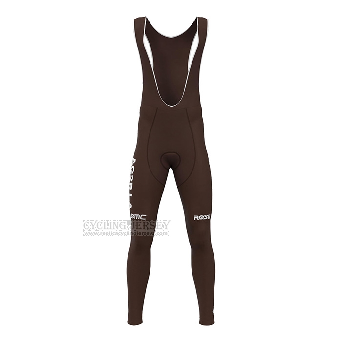 2022 Cycling Jersey Ag2r La Mondiale White Long Sleeve and Bib Short